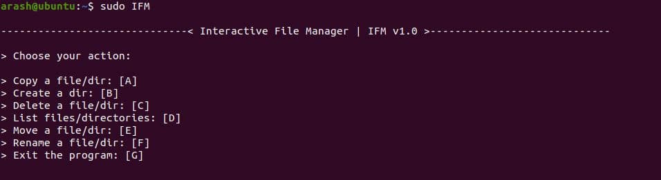 interactive-file-management